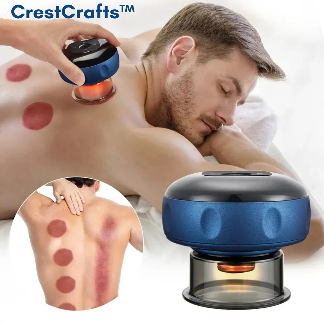 CrestCrafts™| Cupping Therapy Device